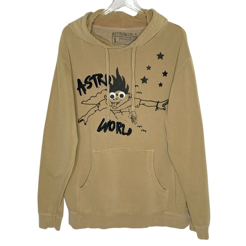 Astroworld L Travis Scott Look My I Can Fly Hoodie Limited Edition Concert